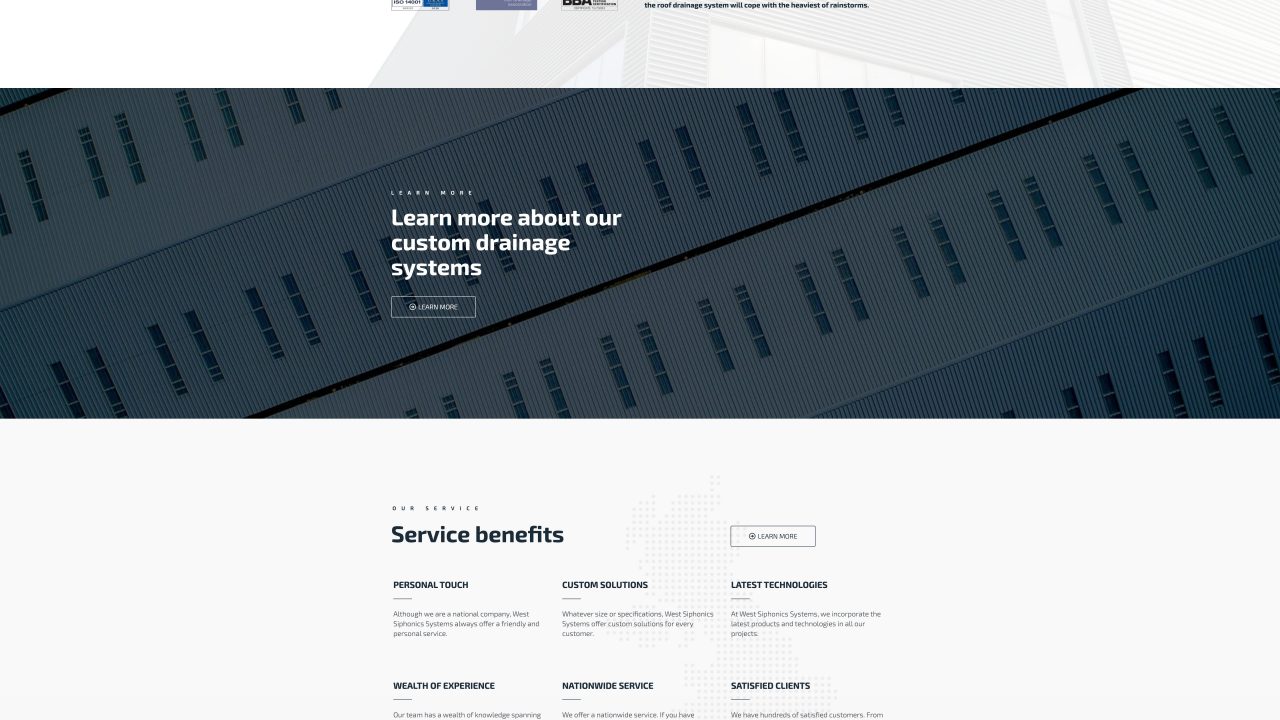 West Siphonics Website Design 7 Home West Siphonics Systems 3