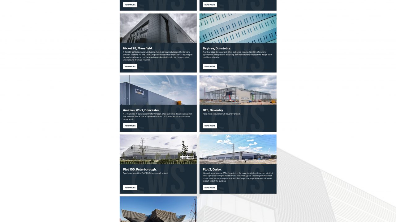 West Siphonics Website Design 5 Project Gallery West Siphonics Systems