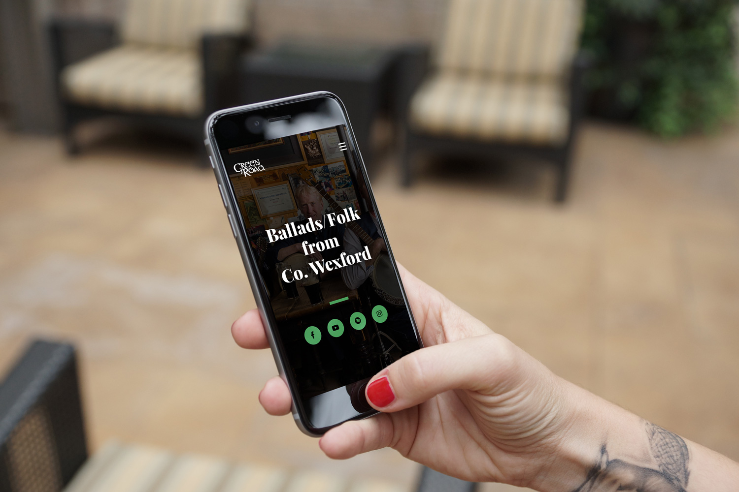 iphone 13 greenroad music idea design agency sheffield